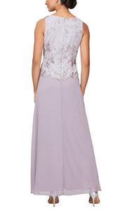 Amanda Formal Dress with Lace Jacket Mothers Gown 94081122422THR-SmokeyOrchid SAMPLE IN STORE