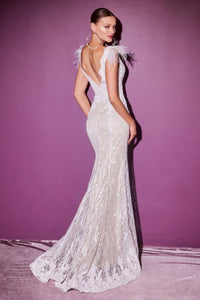 Aleah Wedding Dress Sexy Fitted Sheath Bridal Gown 740952TKR