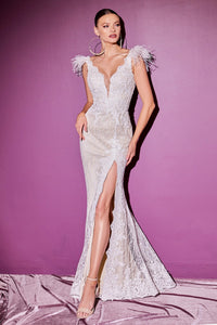 Aleah Wedding Dress Sexy Fitted Sheath Bridal Gown 740952TKR