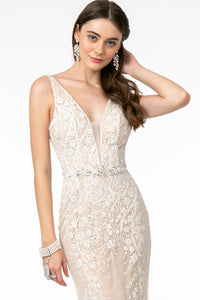 Athena Wedding Dress Beaded Design Flared Tulle Bottom Bridal Gown 2602985THR