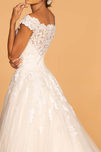 Avery Wedding Dress Short Sleeve Full Skirt Bridal Gown 2602596HKI