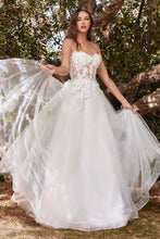 Load image into Gallery viewer, Delight Wedding Dress Strapless Corset Bodice with Removable Sleeves 740962TKR
