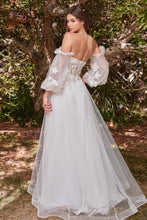 Load image into Gallery viewer, Delight Wedding Dress Strapless Corset Bodice with Removable Sleeves 740962TKR
