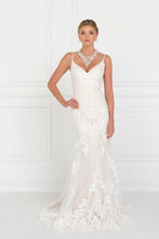 Load image into Gallery viewer, Delta Wedding Dress Tulle Skirt Sweetheart Neckline Spaghetti Straps 2601515HXR   SAMPLE IN STORE
