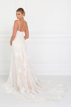 Load image into Gallery viewer, Delta Wedding Dress Tulle Skirt Sweetheart Neckline Spaghetti Straps 2601515HXR   SAMPLE IN STORE
