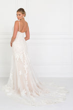 Load image into Gallery viewer, Delta Wedding Dress Tulle Skirt Sweetheart Neckline Spaghetti Straps 2601515HXR
