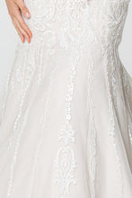 Load image into Gallery viewer, Janine Wedding Dress Fit and Flare Low Back Gown 2602821IRR-Ivory/Cream SAMPLE IN STORE
