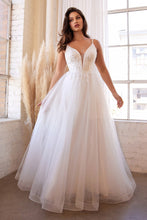 Load image into Gallery viewer, Donna Wedding Dress Beaded Bodice with Full Skirt Bridal 740154XR-OffWhite
