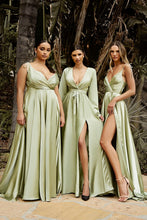 Load image into Gallery viewer, Doreen Long Sleeve Bridesmaid Dress in Sienna Doreen 7407475KK-Sage
