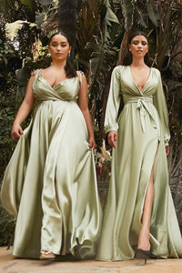 Doreen Long Sleeve Bridesmaid Dress in Sienna Doreen 7407475KK-Sage