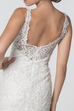 Load image into Gallery viewer, Gracie Wedding Dress Mermaid Tulle Bottom Bridal Gown 2602815TKR-Ivory
