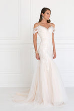 Load image into Gallery viewer, Hudson Wedding Dress Off the Shoulder Lace &amp; Tulle Bridal Gown 2601513HIR
