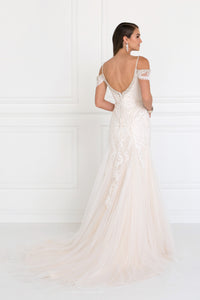Hudson Wedding Dress Off the Shoulder Lace & Tulle Bridal Gown 2601513HIR