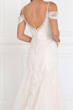 Load image into Gallery viewer, Hudson Wedding Dress Off the Shoulder Lace &amp; Tulle Bridal Gown 2601513HIR  SAMPLE IN STORE
