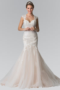 Jada Wedding Dress Sweetheart Neck Mermaid Bridal Gown 2602367HAR-Ivory/Champagne