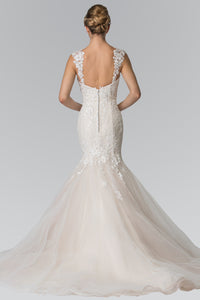 Jada Wedding Dress Sweetheart Neck Mermaid Bridal Gown 2602367HAR-Ivory/Champagne