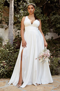 Monroe Wedding Dress Old Hollywood Style Wedding Dress 7407469WR-OffWhite