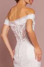 Load image into Gallery viewer, Ruby Wedding Dress Off the Shoulder Mermaid Bridal Gown 2602594IKR-Ivory/Cream
