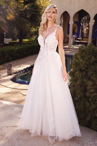 Stephanie Romantic Tulle Wedding Dress 74072TIR