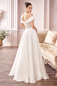 Treasure Wedding Dress Off Shoulder Bridal Gown 740214THA-OffWhite