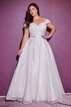 Load image into Gallery viewer, Treasure Wedding Dress Off Shoulder Bridal Gown 740214THA-OffWhite
