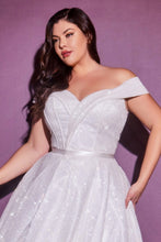 Load image into Gallery viewer, Treasure Wedding Dress Off Shoulder Bridal Gown 740214THA-OffWhite
