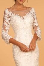 Load image into Gallery viewer, Vivian Wedding Dress Long Sleeve Mermaid Bridal Gown 2602592IIR-Ivory SAMPLE IN STORE
