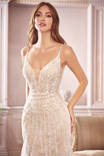 Load image into Gallery viewer, Wallace Wedding Dress Beaded Mermaid Bridal Gown C401TTR SAMPLE IN STORE

