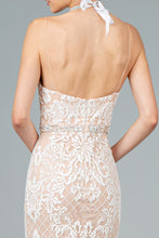 Load image into Gallery viewer, Wren Wedding Dress Nude Sheath with White 2602934-Champagne SAMPLE IN STORE
