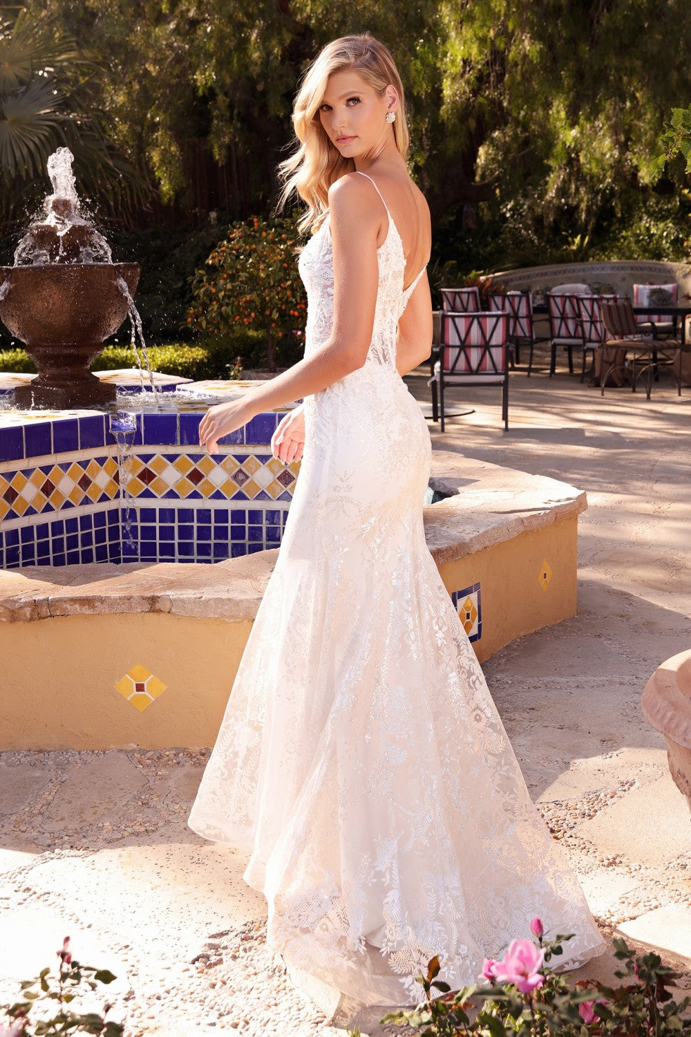 Regal Sparkling Mermaid Wedding Dress 740825TIR – Modern Vintage Gowns